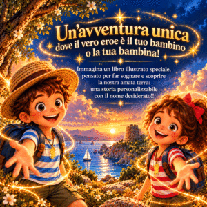 Libro Personalizzabile LA MAGIA DELL'ISOLA (PREORDINE)