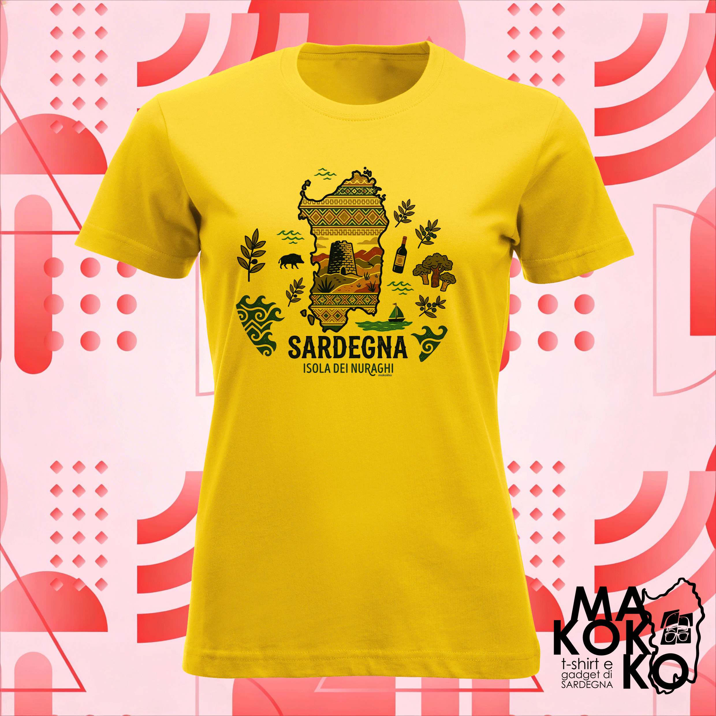 T-Shirt ISOLA DEI NURAGHI