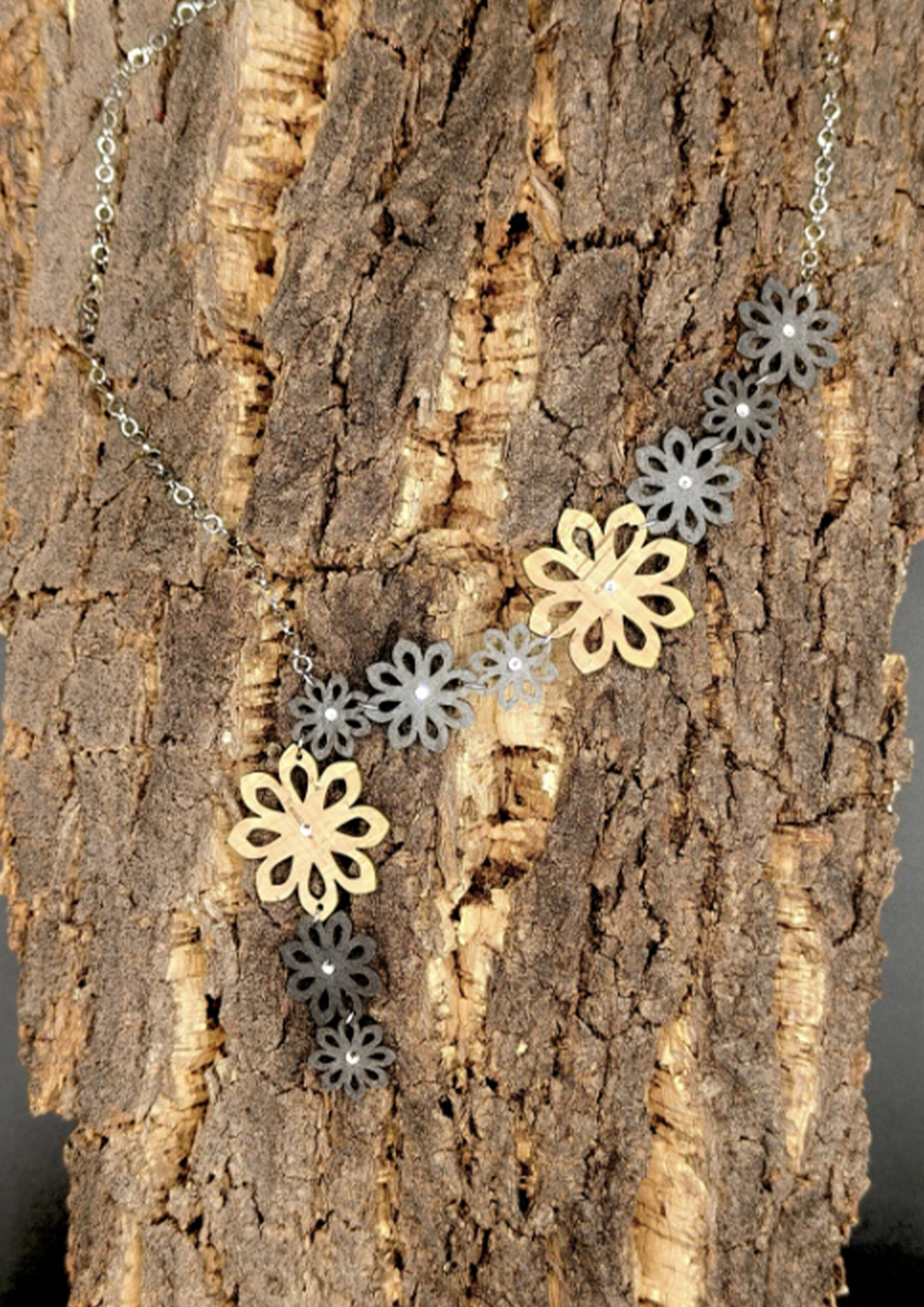 Collana Fiori Pietra Double Face