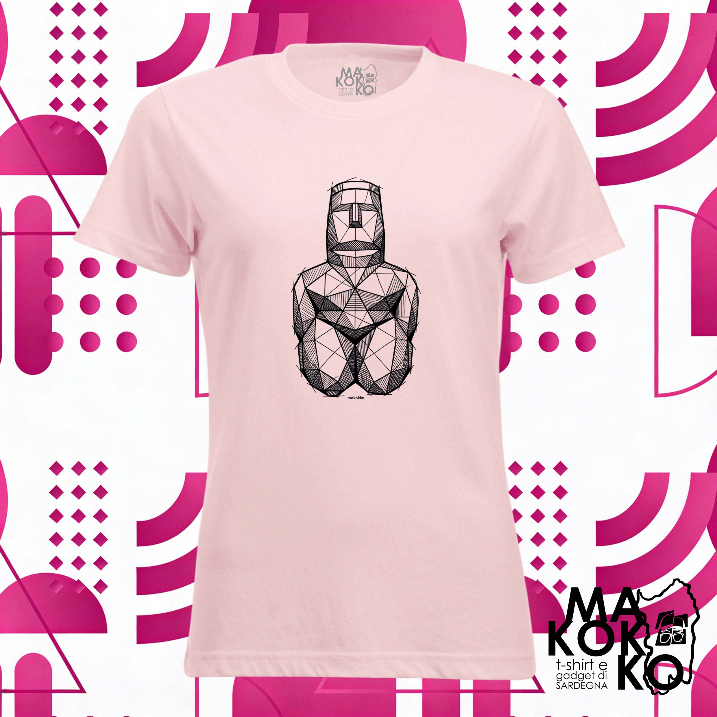 T-Shirt DEA MADRE CUCCURU IS ARRIUS donna