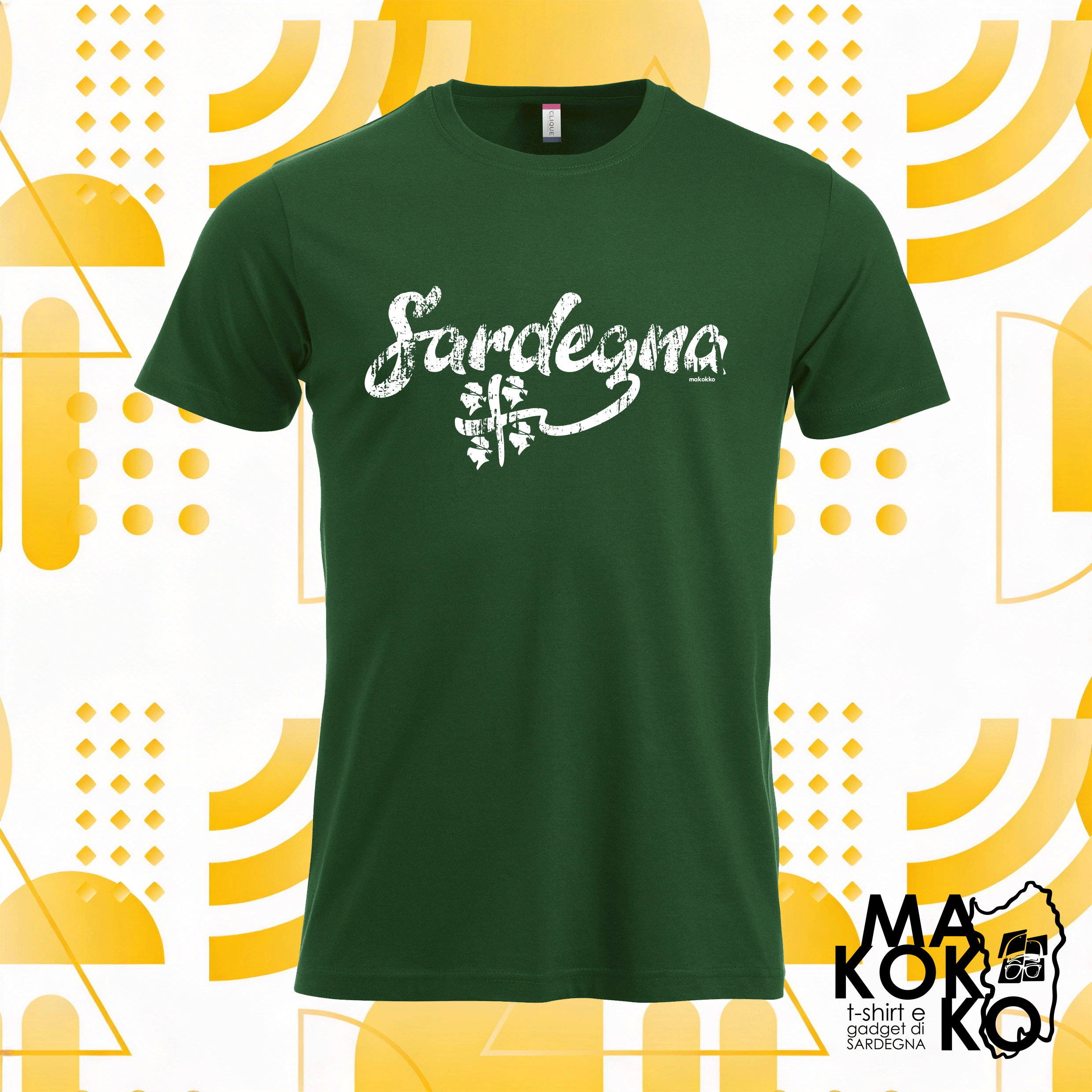 T-Shirt SCRITTA SARDEGNA